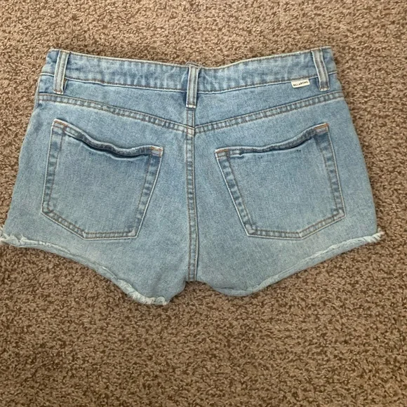 Billabong Drift Away Frayed Denim Shorts - Picture 5 of 6